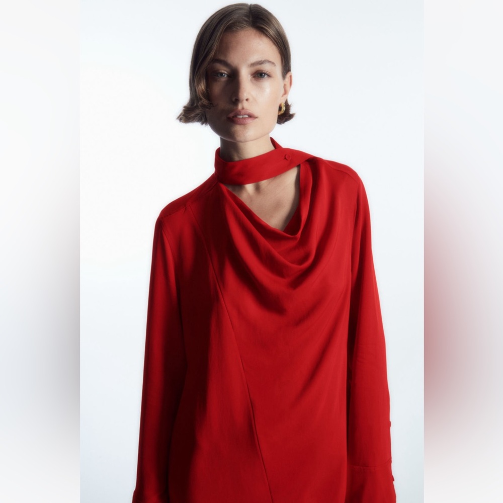 Red COS dress